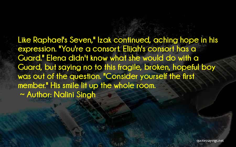 Elena And Raphael Quotes By Nalini Singh