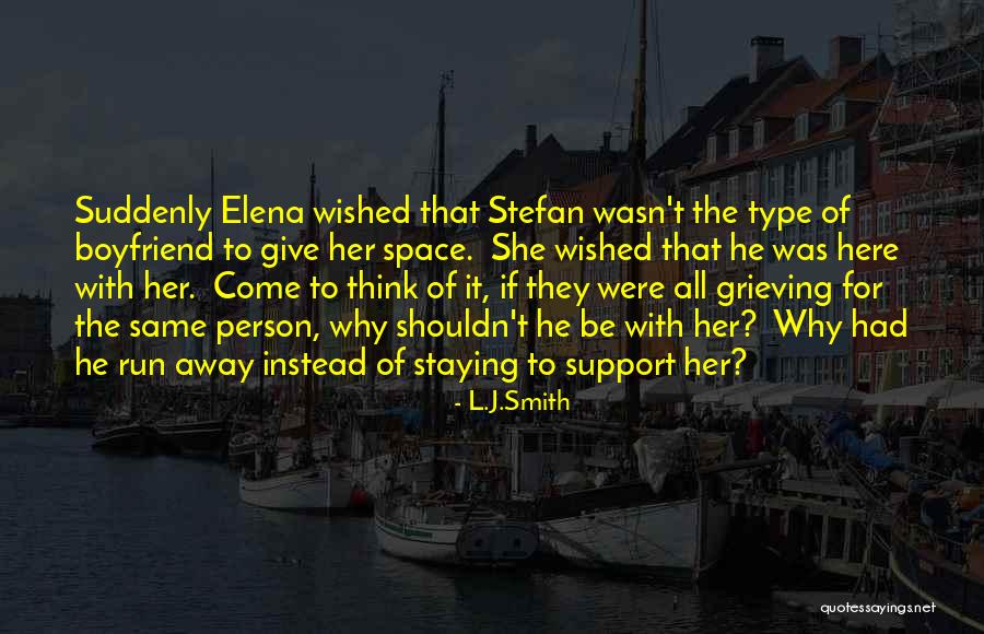 Elena And Stefan Quotes By L.J.Smith