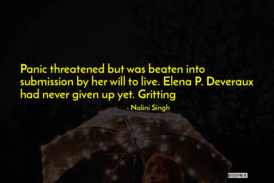 Elena Deveraux Quotes By Nalini Singh Elena Deveraux Quotes By Nalini Singh