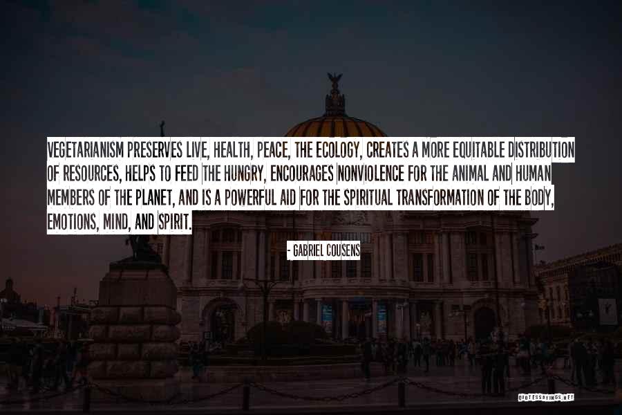 Elencement Quotes By Gabriel Cousens Elencement Quotes By Gabriel Cousens