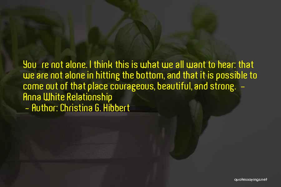 Elenco Snap Quotes By Christina G. Hibbert
