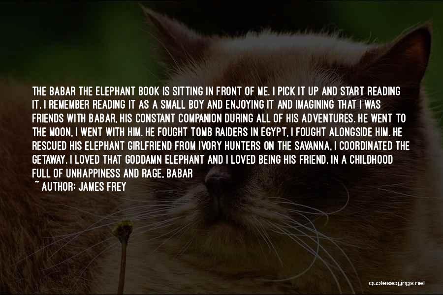 Elephant Ivory Quotes By James Frey