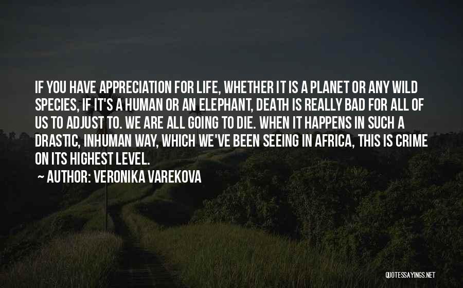 Elephants And Life Quotes By Veronika Varekova