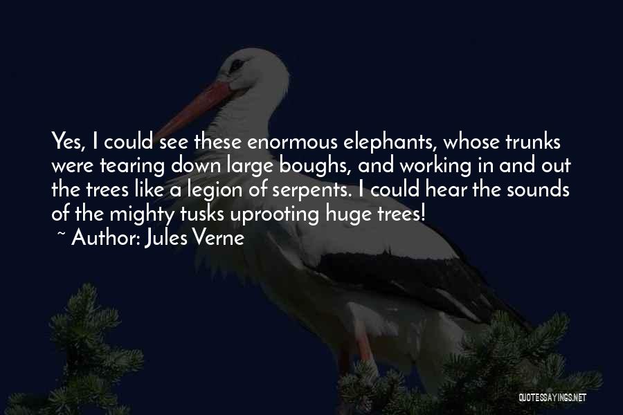 Elephants Tusks Quotes By Jules Verne