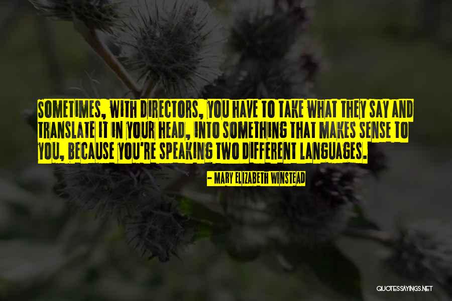 Elesger Peygember Quotes By Mary Elizabeth Winstead Elesger Peygember Quotes By Mary Elizabeth Winstead