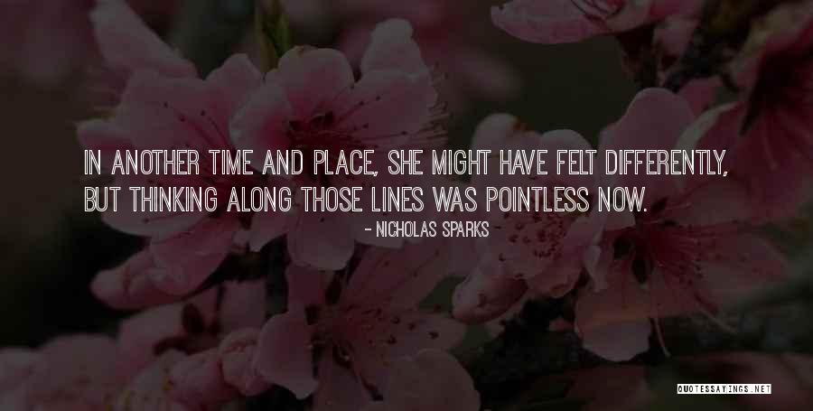 Elevacion De Pierna Quotes By Nicholas Sparks