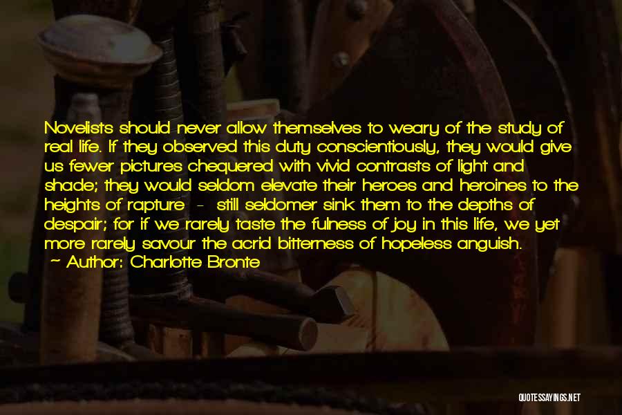 Elevate Quotes By Charlotte Bronte