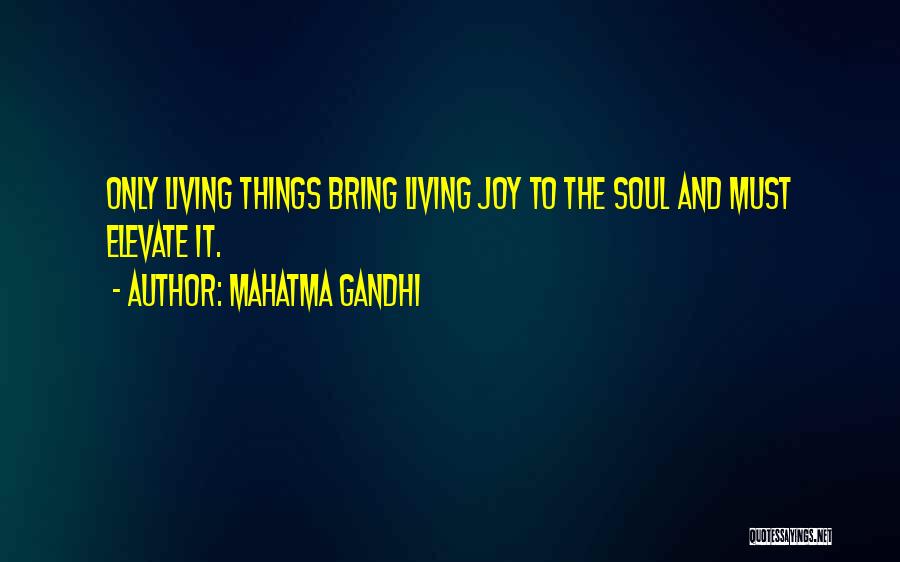 Elevate Quotes By Mahatma Gandhi