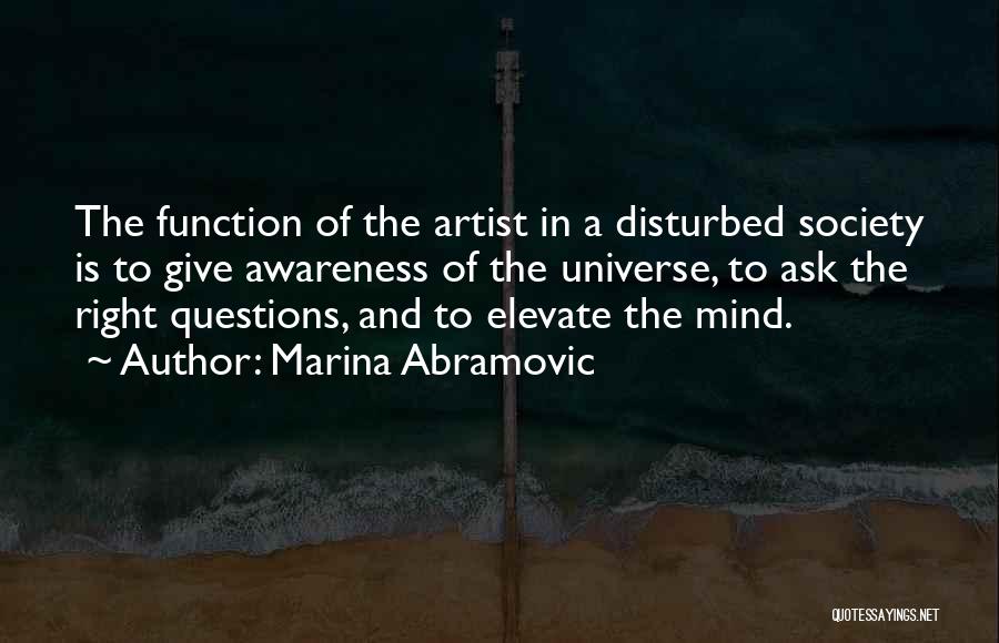 Elevate Quotes By Marina Abramovic