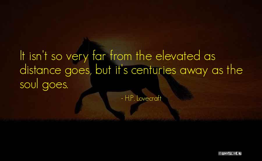 Elevated Quotes By H.P. Lovecraft