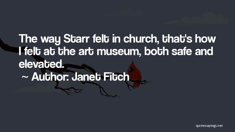 Elevated Quotes By Janet Fitch