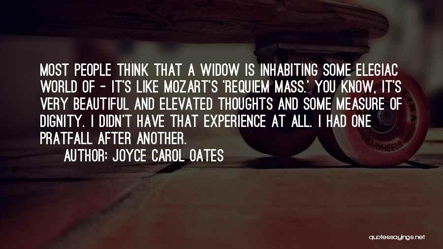 Elevated Thoughts Quotes By Joyce Carol Oates