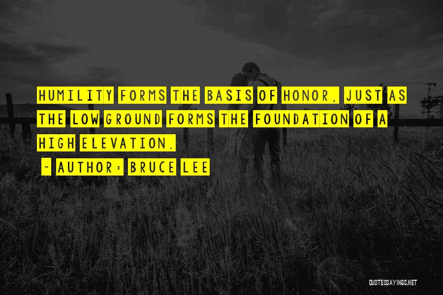 Elevation Quotes By Bruce Lee