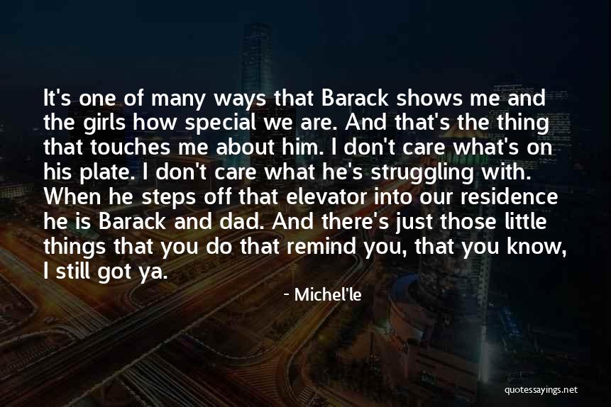 Elevator Girl Quotes By Michel'le