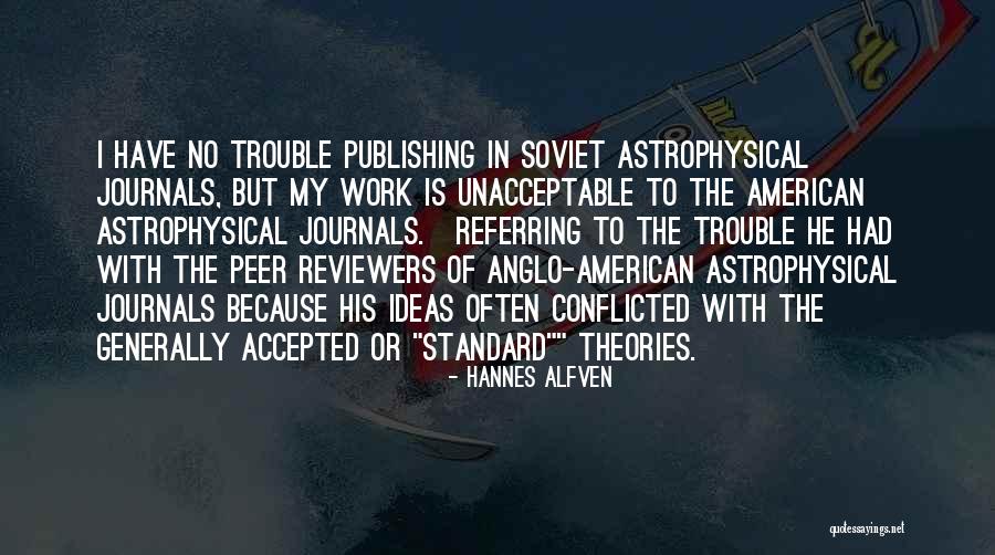 Eleventh Hour Best Quotes By Hannes Alfven Eleventh Hour Best Quotes By Hannes Alfven