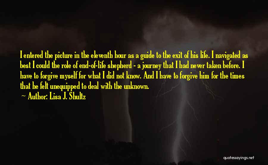 Eleventh Hour Quotes By Lisa J. Shultz