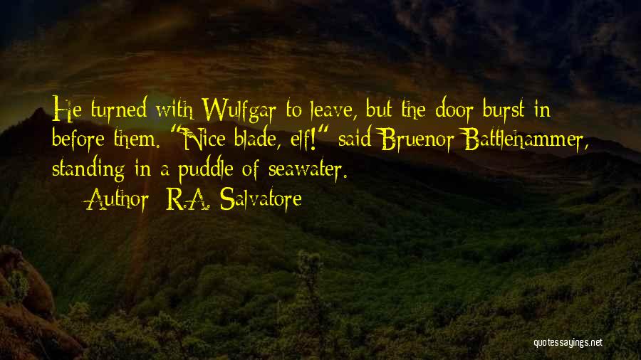 Elf Quotes By R.A. Salvatore