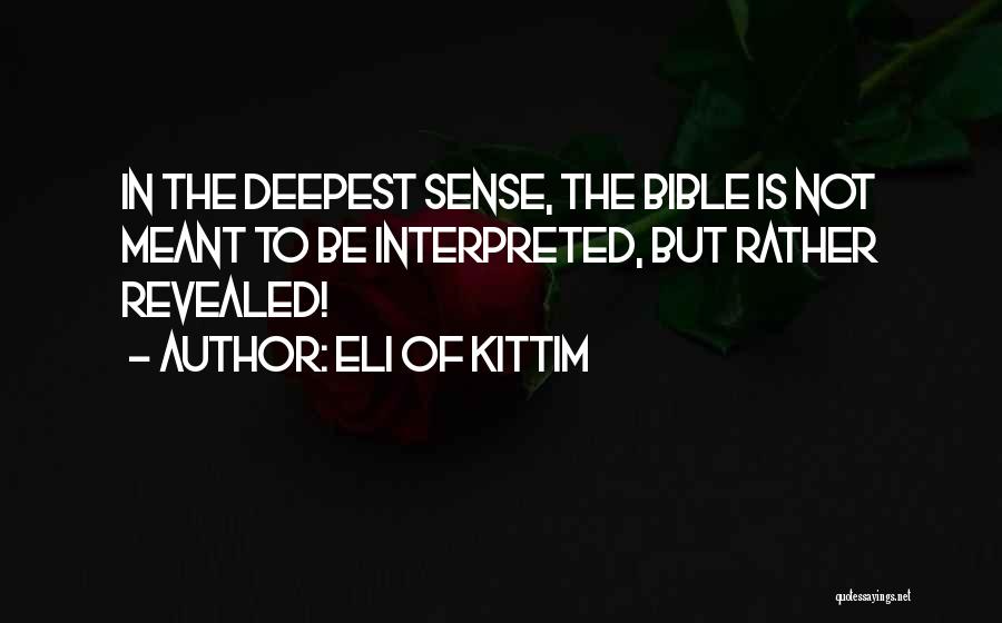 Eli Of Kittim Quotes 140047