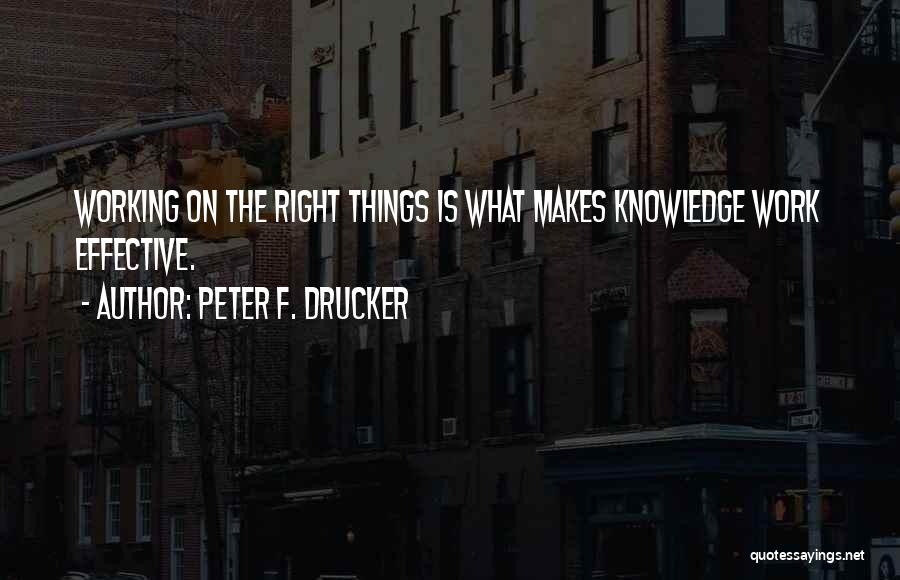 Eliane Quotes By Peter F. Drucker