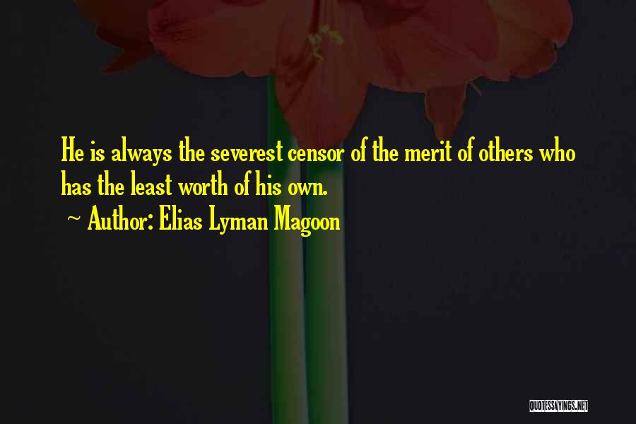 Elias Lyman Magoon Quotes 699095