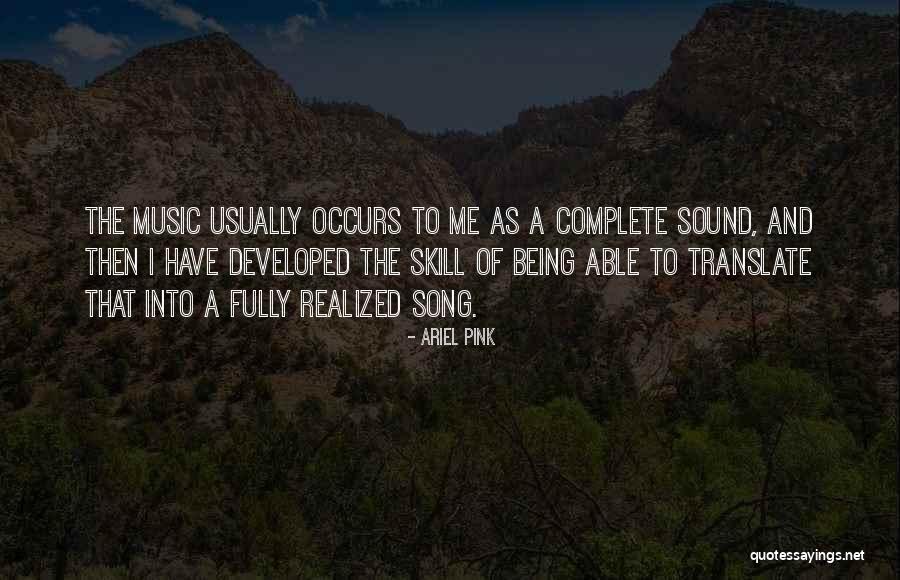 Eligen Georgia Quotes By Ariel Pink Eligen Georgia Quotes By Ariel Pink