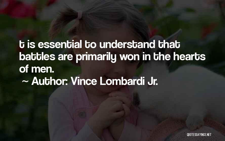Elikoptera Quotes By Vince Lombardi Jr.
