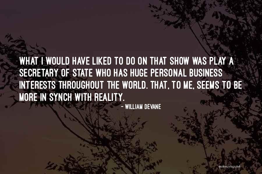 Elimeno Quotes By William Devane Elimeno Quotes By William Devane