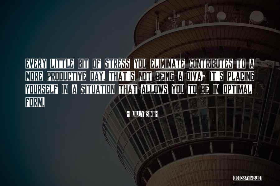 Eliminate Stress Quotes By Lilly Singh Eliminate Stress Quotes By Lilly Singh