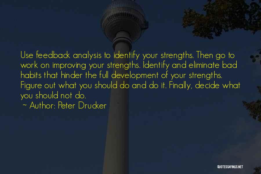 Eliminate The Bad Quotes By Peter Drucker Eliminate The Bad Quotes By Peter Drucker