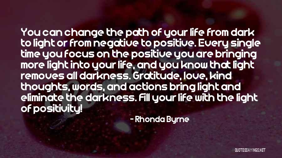 Eliminate The Negative Quotes By Rhonda Byrne