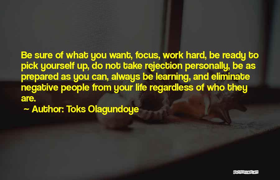 Eliminate The Negative Quotes By Toks Olagundoye