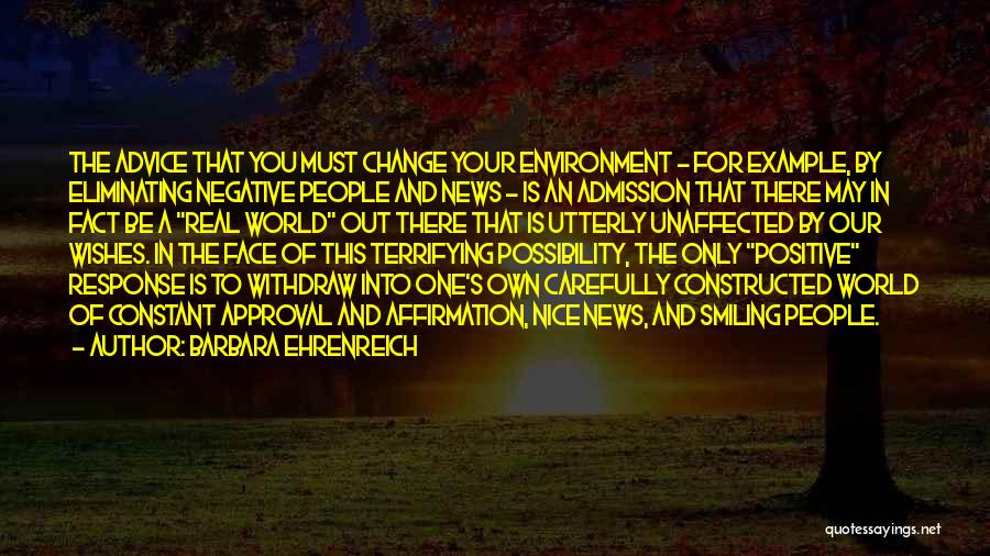 Eliminating The Negative Quotes By Barbara Ehrenreich