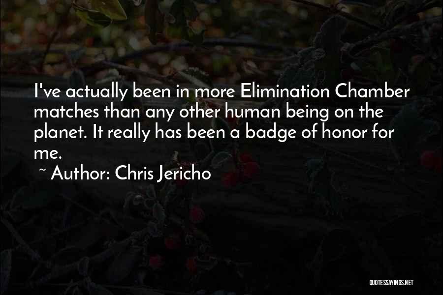 Elimination Chamber Quotes By Chris Jericho