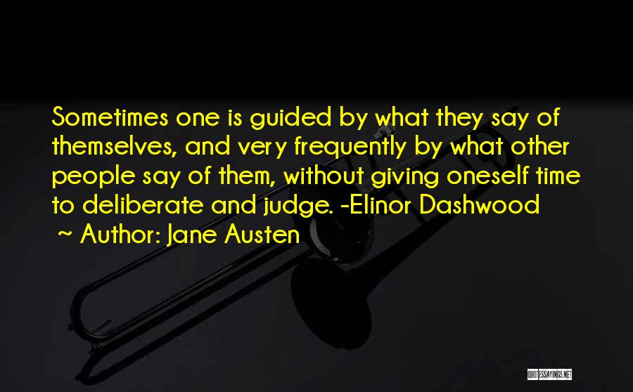 Elinor Sense Quotes By Jane Austen