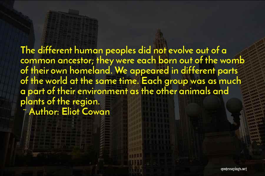 Eliot Cowan Quotes 590108