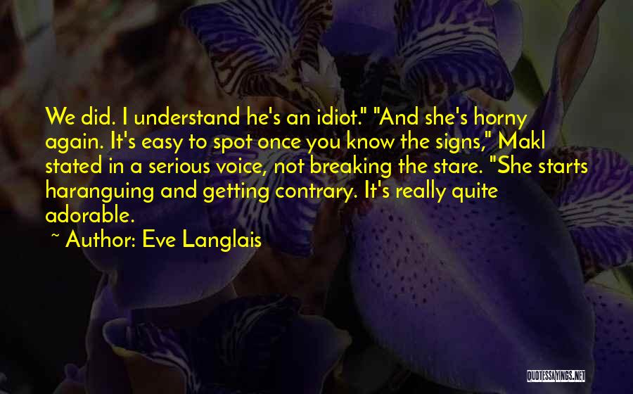 Eliscu Shark Quotes By Eve Langlais