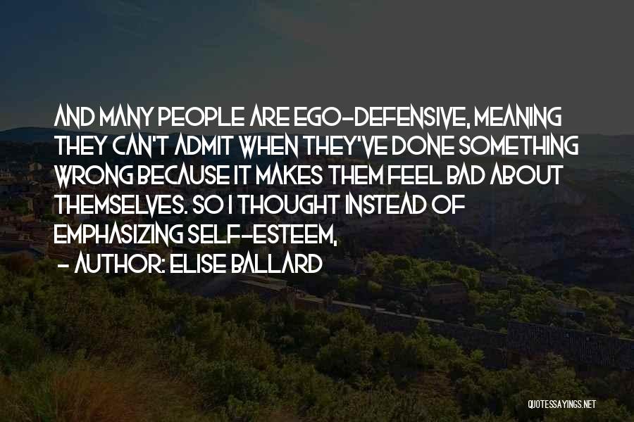 Elise Ballard Quotes 2179050