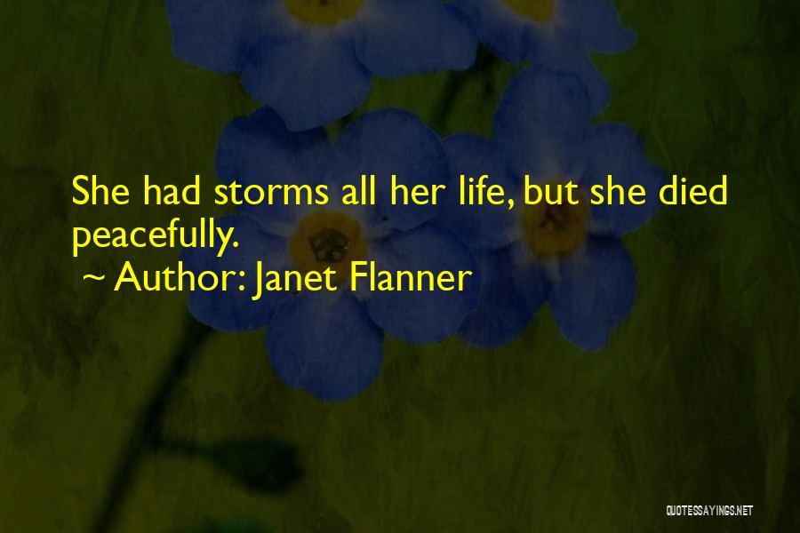 Elisey Myson Quotes By Janet Flanner