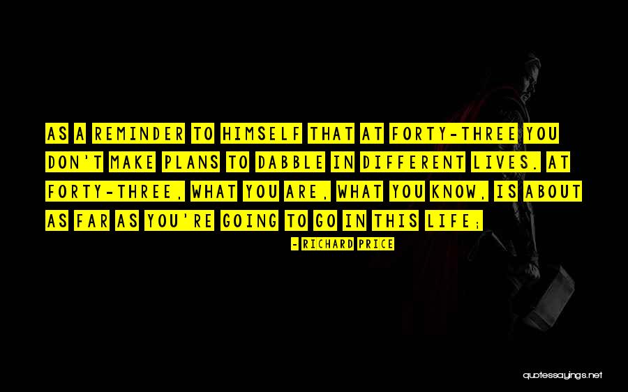 Elisie Quotes By Richard Price Elisie Quotes By Richard Price
