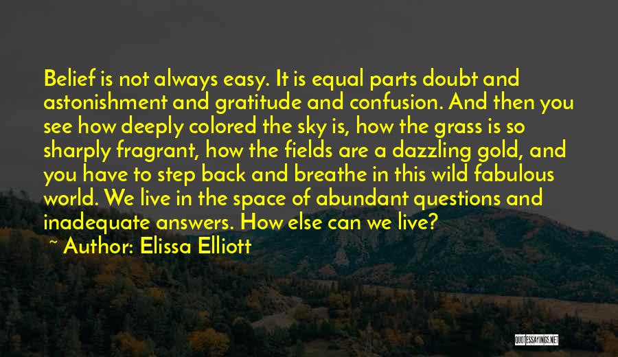 Elissa Elliott Quotes 460909