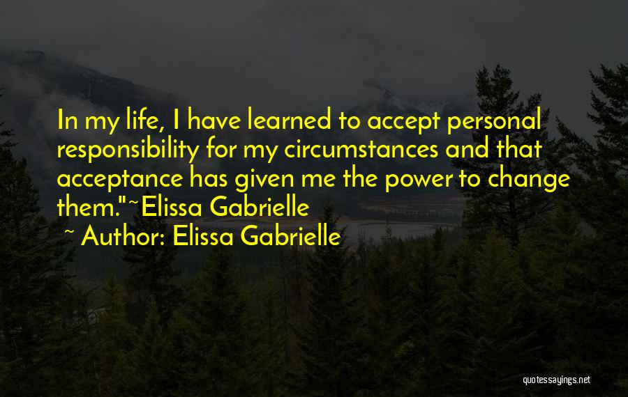 Elissa Quotes By Elissa Gabrielle