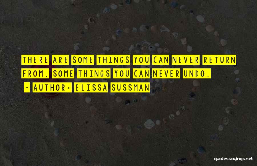 Elissa Quotes By Elissa Sussman
