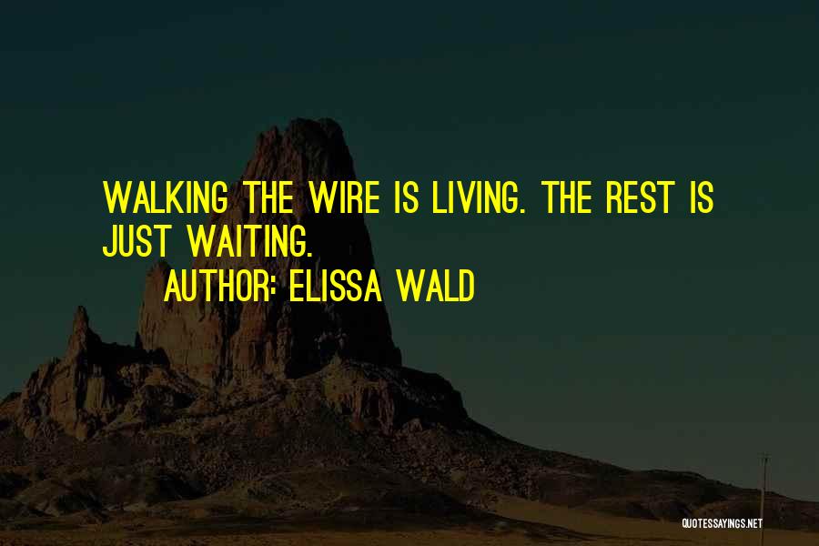 Elissa Wald Quotes 928450