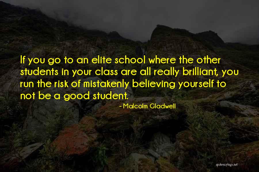 Elite Class Quotes By Malcolm Gladwell