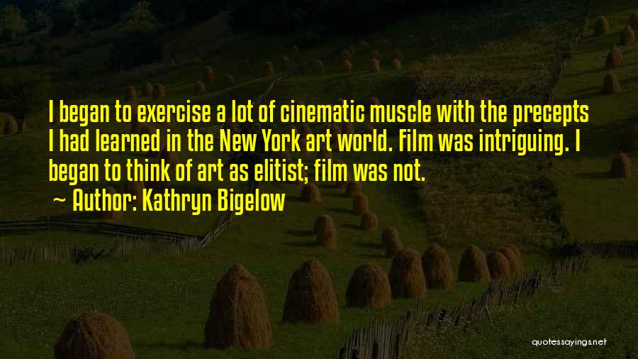 Elitist Quotes By Kathryn Bigelow