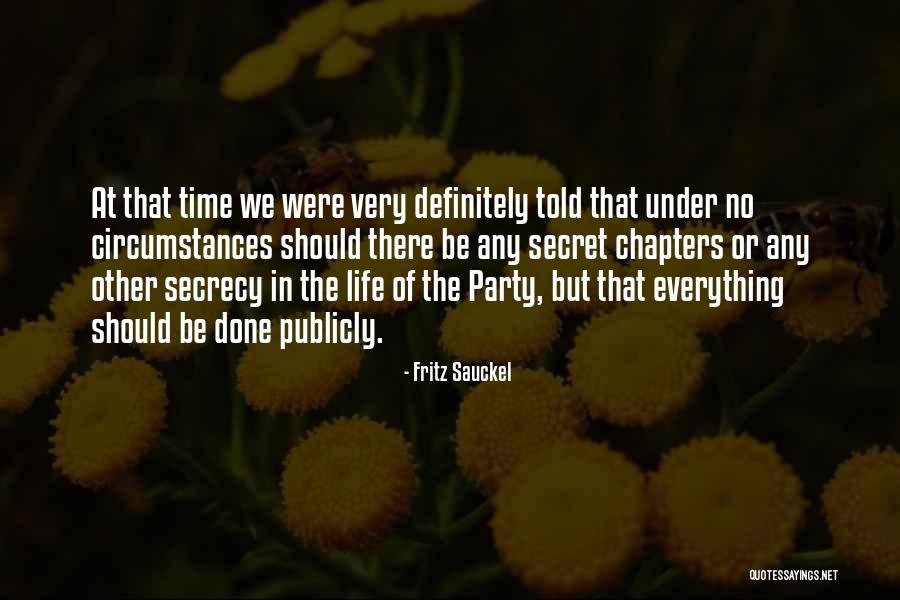 Elitists Stickers Quotes By Fritz Sauckel