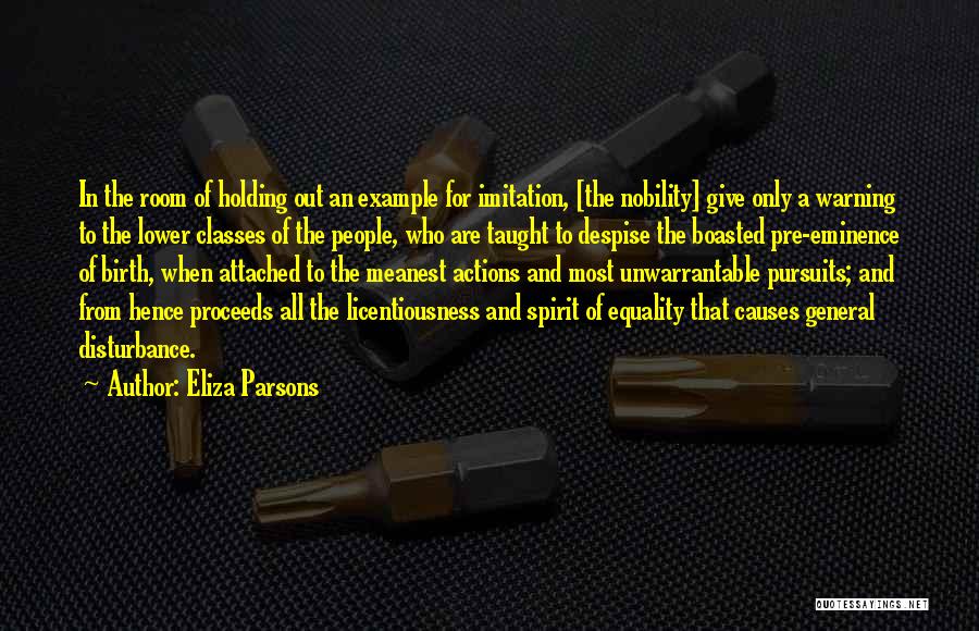 Eliza Parsons Quotes 1392999