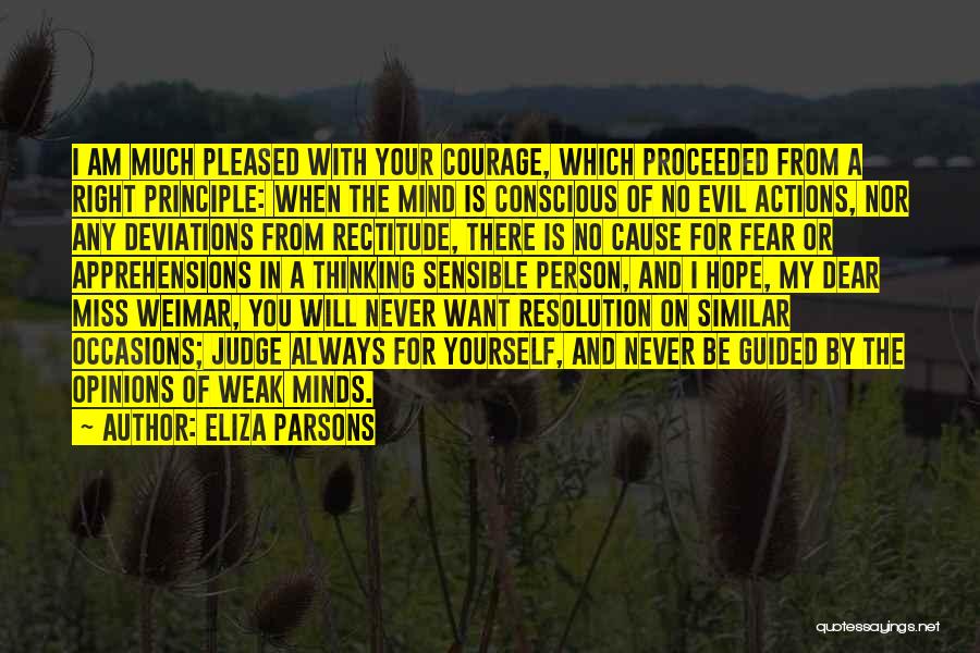 Eliza Parsons Quotes 175615