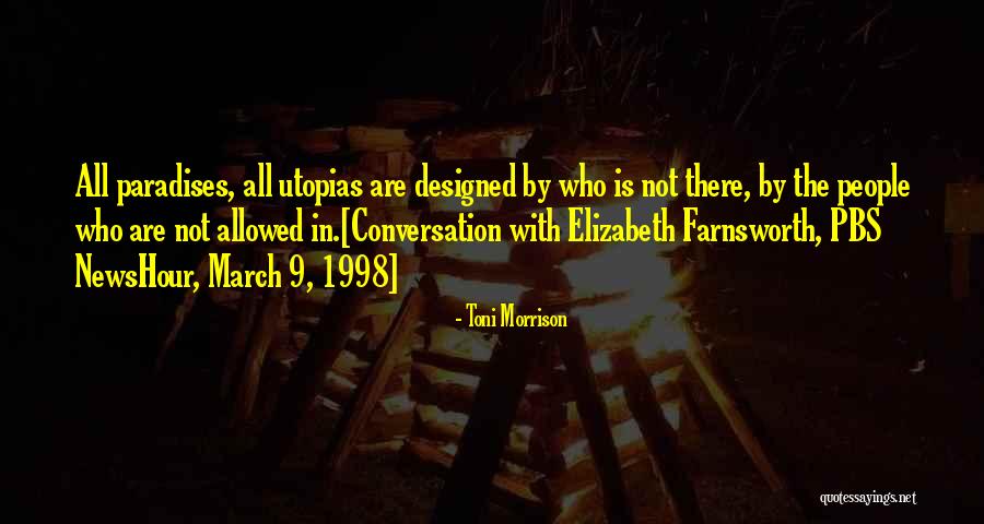 Elizabeth 1998 Quotes By Toni Morrison