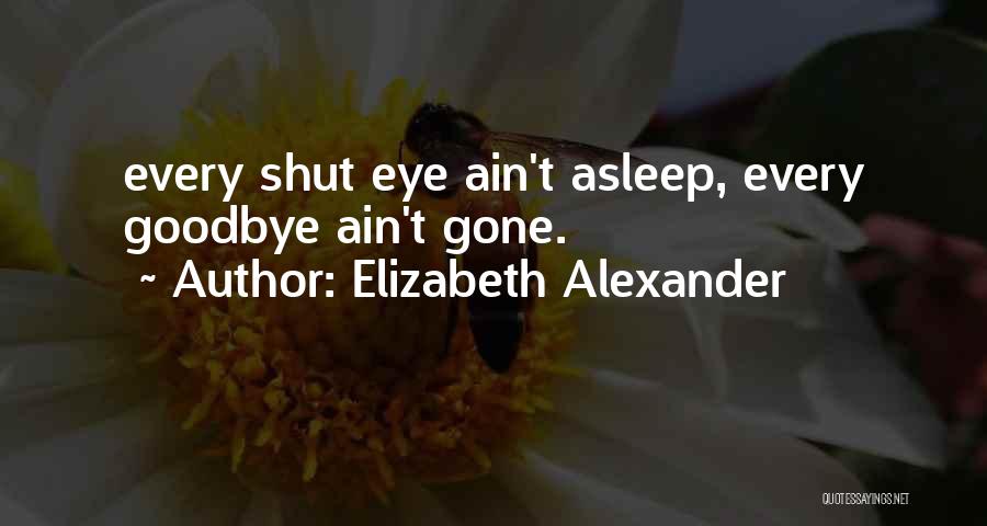 Elizabeth Alexander Quotes 601673